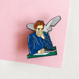 Biology Class Edward Enamel Pin