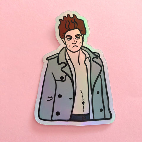 Holographic Skin of a Killer Sticker