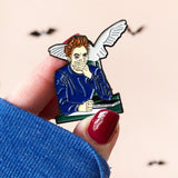 Biology Class Edward Enamel Pin
