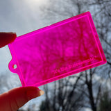 “It’s the Fluorescents” Filter Keychain