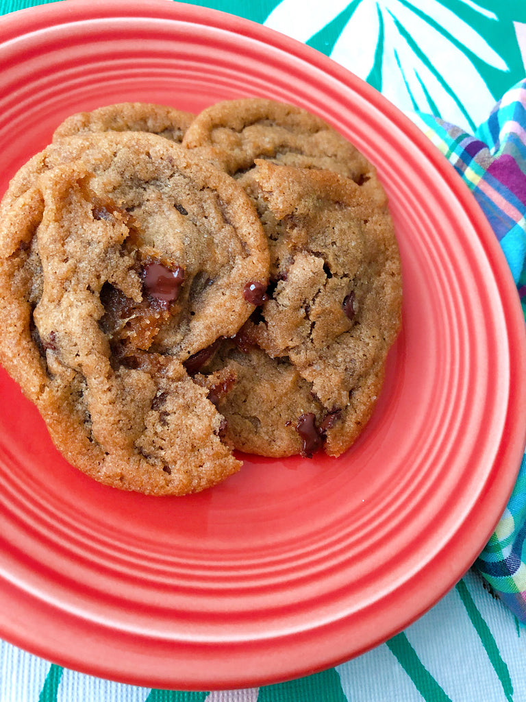 Sea Salted Chocolate Chip Cookies