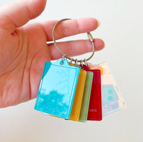 MINI Twilight Filter Keychains – Pretty Candy Pin Company