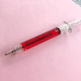PCPC Branded Faux Syringe Ink Pen