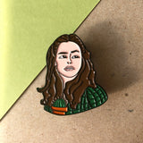 Welcome to Forks Bella enamel pin