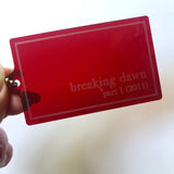 Breaking Dawn pt 1 (2011) Filter Keychain
