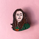 Welcome to Forks Bella enamel pin